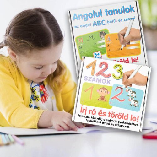 16 db-os fejlesztő kártyák / Angolul tanulok