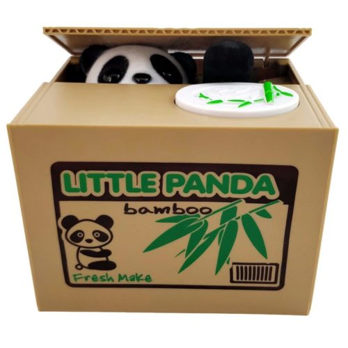 Pandás persely gyerekeknek / pénzlopó panda