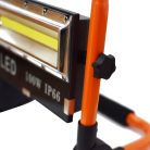 100W hordozható LED reflektor állítható fényerősséggel, akkumulátorral