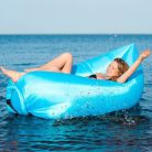 Lazy Bag levegővel tölthető matrac és kanapé, kék