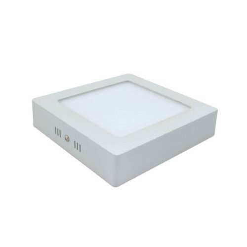 24W négyzetes, külső szerelésű LED panel - hideg fehér