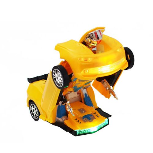 Robottá alakuló játék sportkocsi