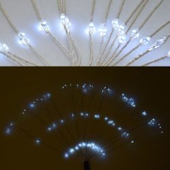 Kültéri napelemes LED dekor lámpa szett / 4 db