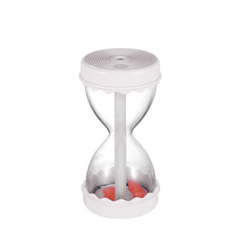 Homokóra formájú párásító LED fényekkel / diffúzor / 280 ml / fehér