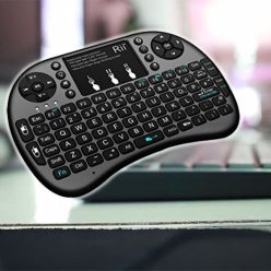   Mini vezeték nélküli billentyűzet touchpaddal / okostévéhez és TV boxhoz is