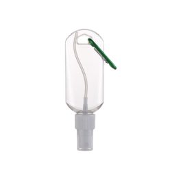 50 ml utántölthető szórófejes flakon karabínerrel