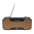 Napelemes, vezeték nélküli bluetooth hangszóró és FM rádió / hordozható / FP-92-S