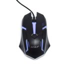 V02 - RGB optikai egér / vezetékes / színváltós ledekkel