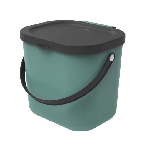 Fedeles hulladékrendszerező kosár / zöld, 6 literes