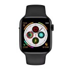 Bluetooth okosóra, 19 funkcióval / Érintőkijelzős SmartWatch (N007) - fekete