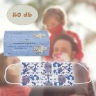 3 rétegű szájmaszk cicás mintával / 50 darabos
