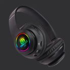 LED fényes, összecsukható fejhallgató / vezeték nélküli Bluetooth headset