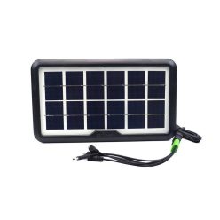   Napelemes töltő, multi USB csatlakozóval / 3.8W (CL-638WP)