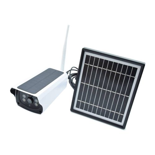 Low Power napelemes WiFi biztonsági kamera mozgásérzékelővel