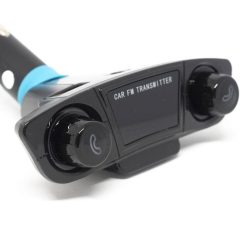   M20 autórádió formájú Bluetooth FM transzmitter LED kijelzővel / 2 db USB-vel