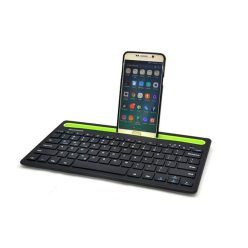   Multi-platform Bluetooth billentyűzet - tablet- és telefontartóval