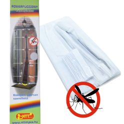   Mágneses rovarfüggöny ajtóra – szúnyogháló mágnespárokkal / 100x220 cm – fehér (CFC8156)