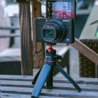 Ulanzi teleszkópos mini tripod / gömbfejjel és telefontartóval - szelfi bottá alakítható (MT-08)