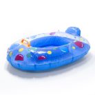 Swim Ring - felfújható, beülős úszógyűrű 55x38 cm - kék pöttyös