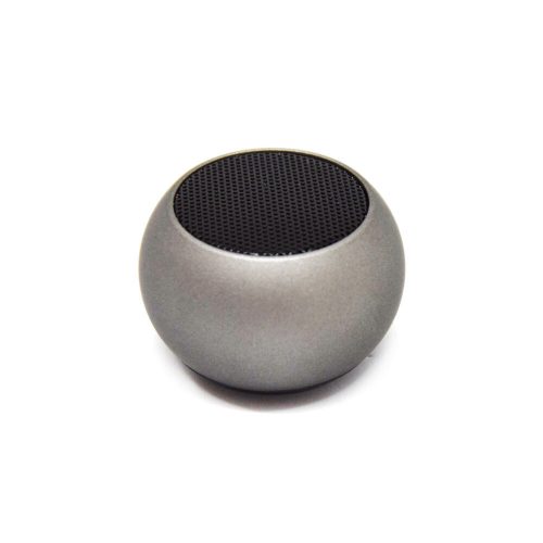 Extra mini Bluetooth hangszóró - 50 x 33 mm / szürke 