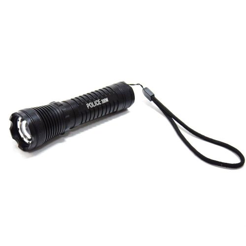 Tölthető Cree LED zseblámpa - vízálló, zoom funkció / 3200 mAh