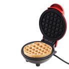 Mini gofrisütő, 350W, jelzőfény, tapadásmentes bevonat