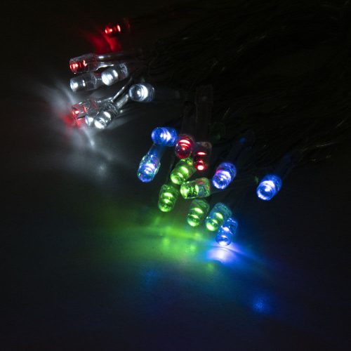 Ünnepi fényfüzér, elemes, 20 LED – multicolor / 275 cm (926)