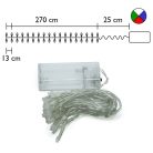 Ünnepi fényfüzér, elemes, 20 LED – multicolor / 275 cm (926)