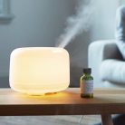 500 ml-es aromaterápiás diffúzór LED fénnyel, távirányítóval