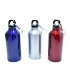 Fém kulacs karabinerrel, 400 ml