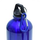 Fém kulacs karabinerrel, 400 ml