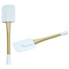 Szilikon spatula fa nyéllel SK-1029