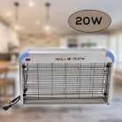20W elektromos szúnyog és rovarcsapda, alumínium házzal, UV-fénnyel (MT-020)