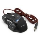 X7 gamer egér - vezetékes optikai egér LED világítással