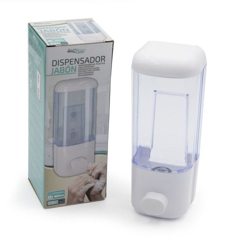 Fali szappanadagoló, tapadókoronggal is rögzíthető / 380 ml