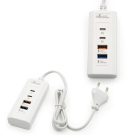 USB Type-C elosztó / 2xUSB, 2xType-C bemenettel