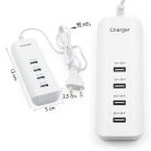 4 portos USB elosztó, 20W