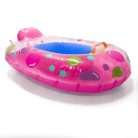 Swim Ring - felfújható, beülős úszógyűrű 55x38 cm - pöttyös