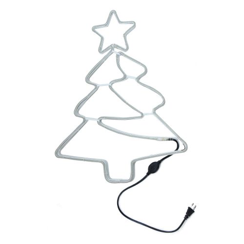 Nagy karácsonyi LED karácsonyfa ablakdísz / 64 cm