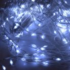 Karácsonyi vízesés izzósor, 200 LED – hideg fehér / 2x2 m