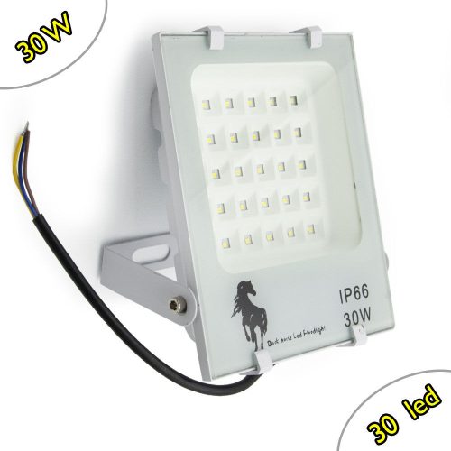 30W energiatakarékos SMD LED reflektor, 30 LED, IP66 védelemmel