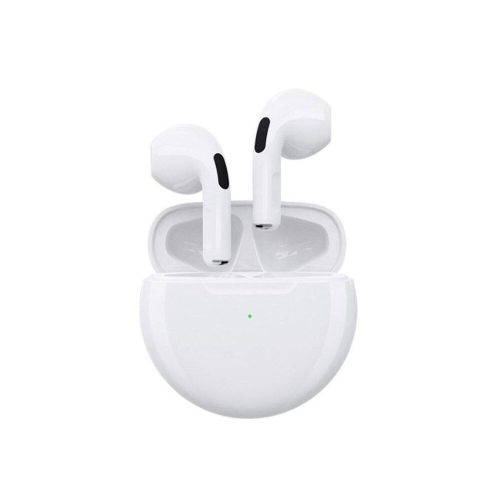 Pro6 vezeték nélküli Bluetooth fülhallgató, fehér