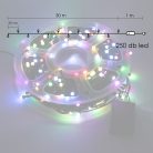 250 LED-es kültéri karácsonyi izzósor – multicolor / 50 méter
