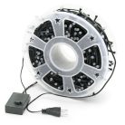 500 LED-es kültéri karácsonyi izzósor – meleg fehér / 100 méter