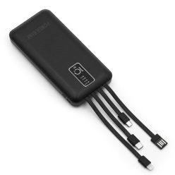   4 az 1-ben PowerBank - USB, Micro USB, Type-C, Lightning kábelekkel / 2500 mAh