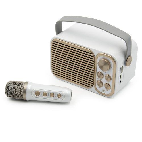 Karaoke szett – akkumulátoros Bluetooth hangfal vezeték nélküli mikrofonnal (YS-104)
