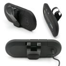 Napellenzőre csíptethető autós Bluetooth kihangosító