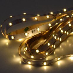   ​Öntapadós, elemes LED szalag / 3 méter hosszú, meleg fehér