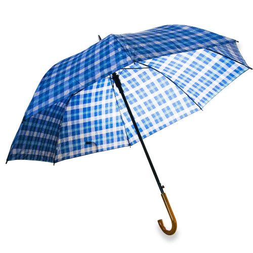 Félautomata esernyő, kockás