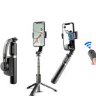 Tripoddá alakítható szelfibot, távirányítóval - 75 cm